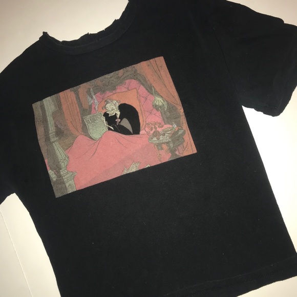 Cruella Deville Graphic Tshirt Zara 